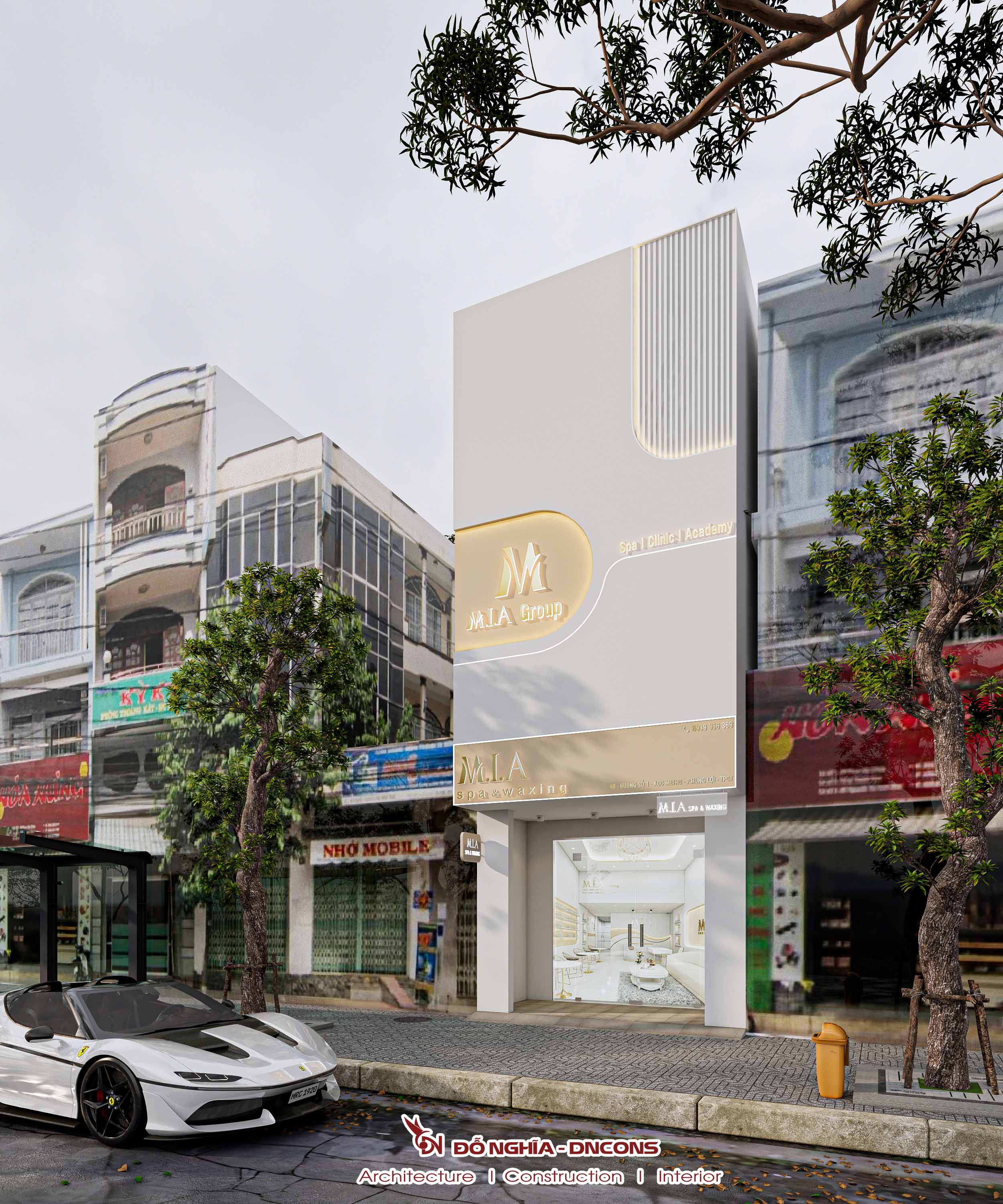 THIẾT KẾ SPA MIA GROUP