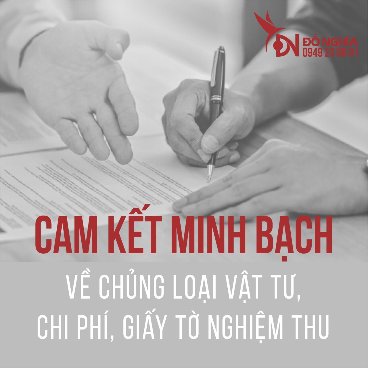 Tiêu chí của công ty xây dựng đỗ nghĩa 