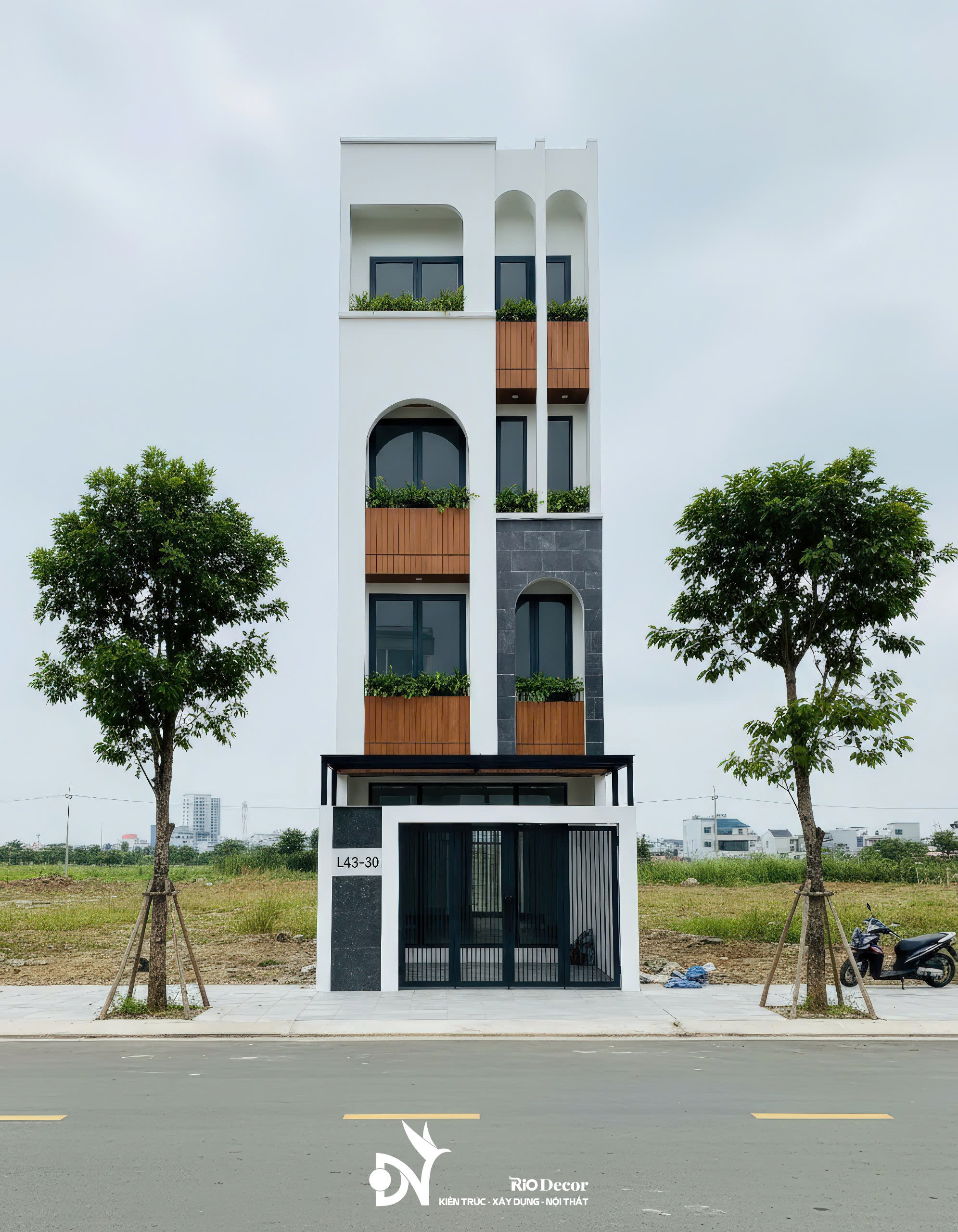 THIẾT KẾ NHÀ PHỐ HIỆN ĐẠI