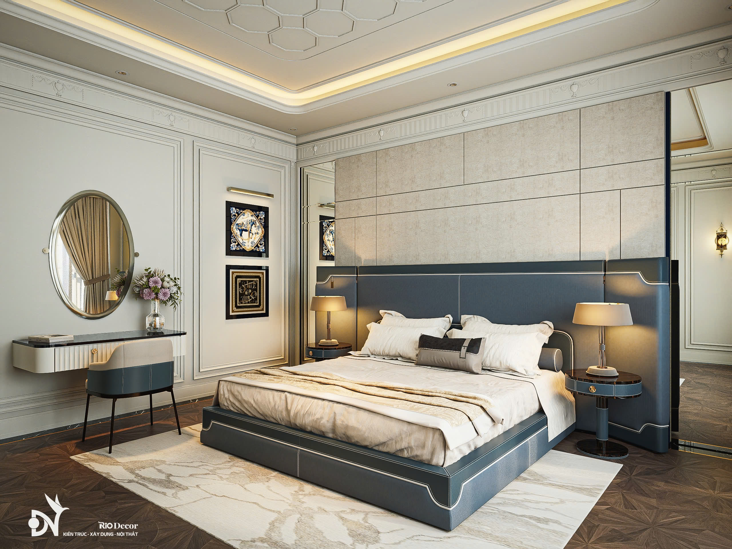 THIẾT KẾ PHÒNG NGỦ MASTER