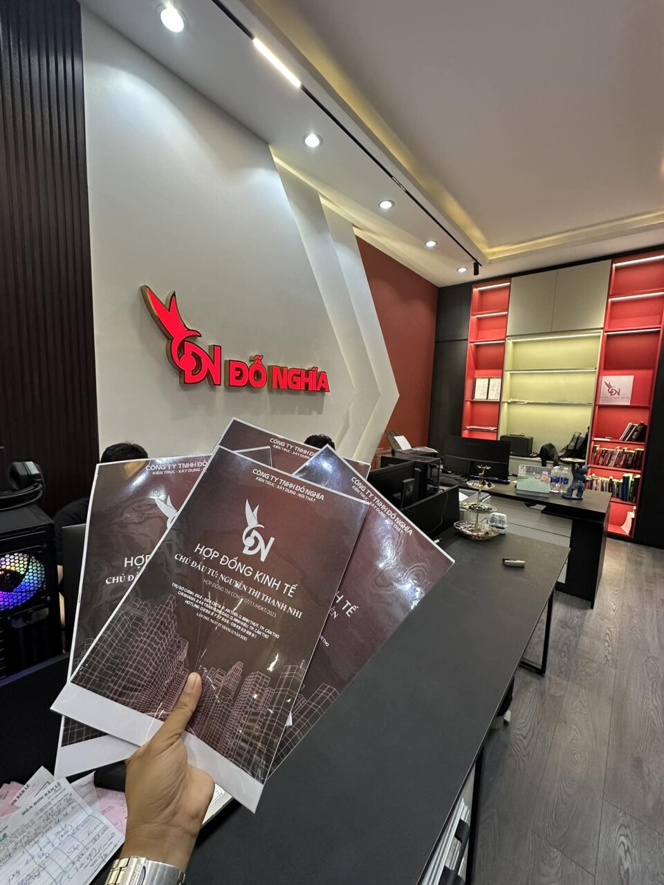 hợp đồng cty xây dựng đỗ nghĩa