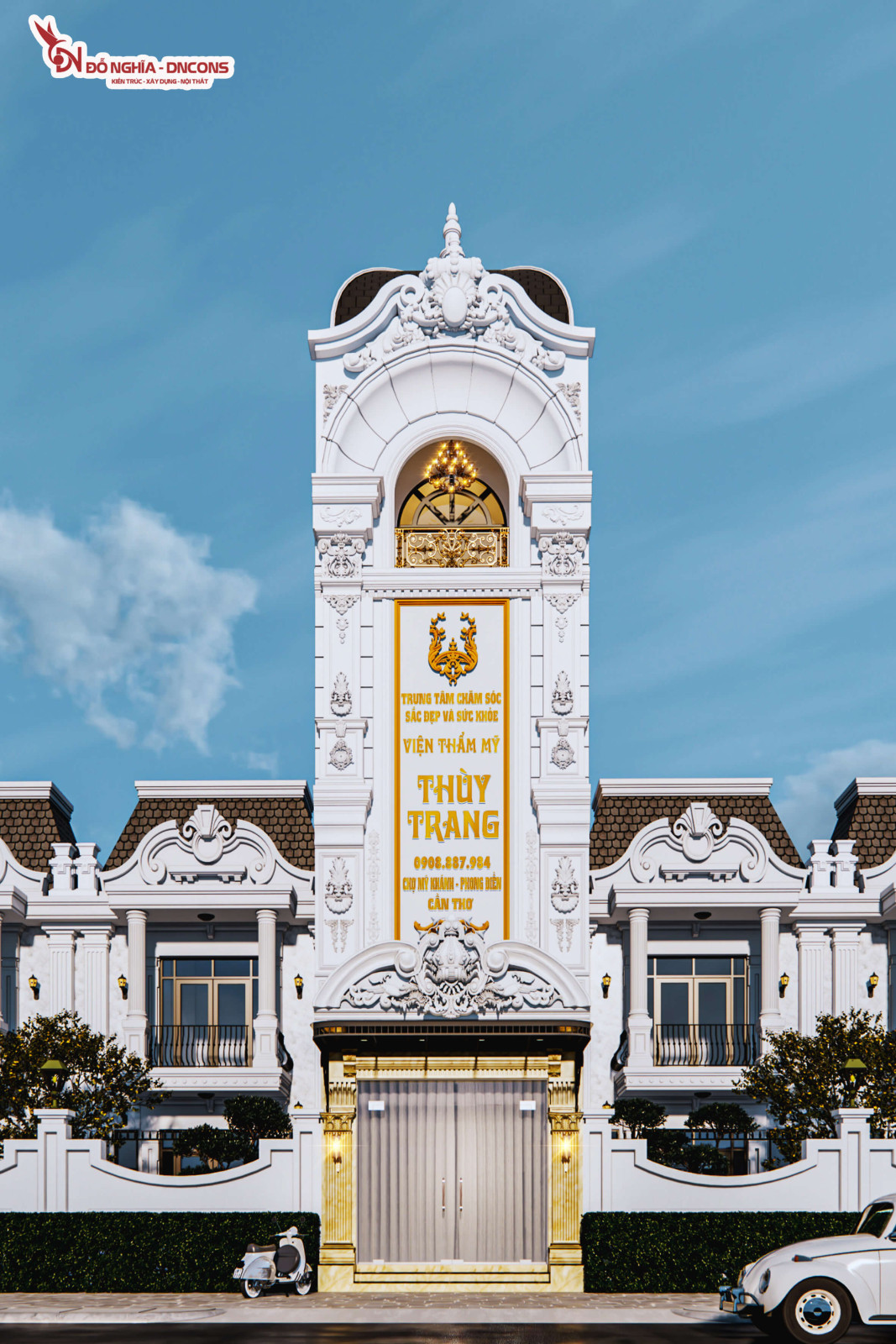 THIẾT KẾ SPA MS THÙY TRANG