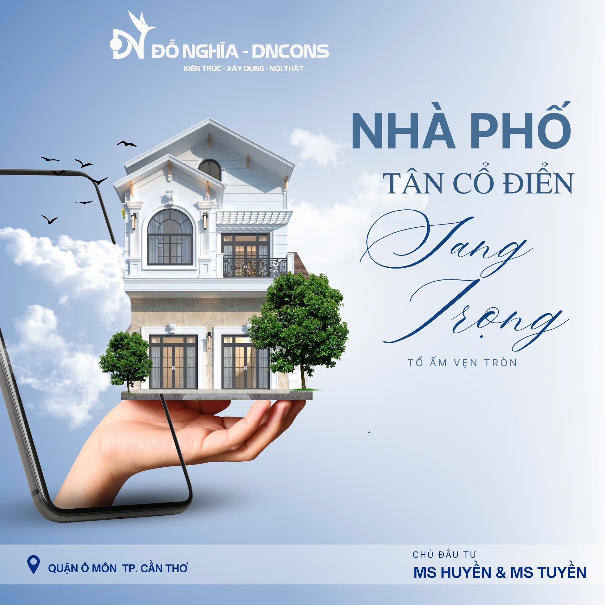 Tư vấn thiết kế nhà đẹp tại Cần Thơ – Miễn phí cùng Đỗ Nghĩa