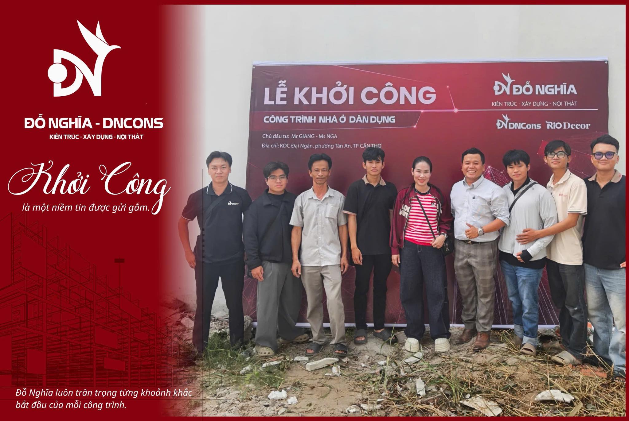 Xây dựng Đỗ Nghĩa: Hành trình đồng hành cùng hàng trăm tổ ấm tại miền Tây 3 Khám phá hành trình Xây dựng Đỗ Nghĩa đồng hành cùng hàng trăm tổ ấm tại miền Tây.