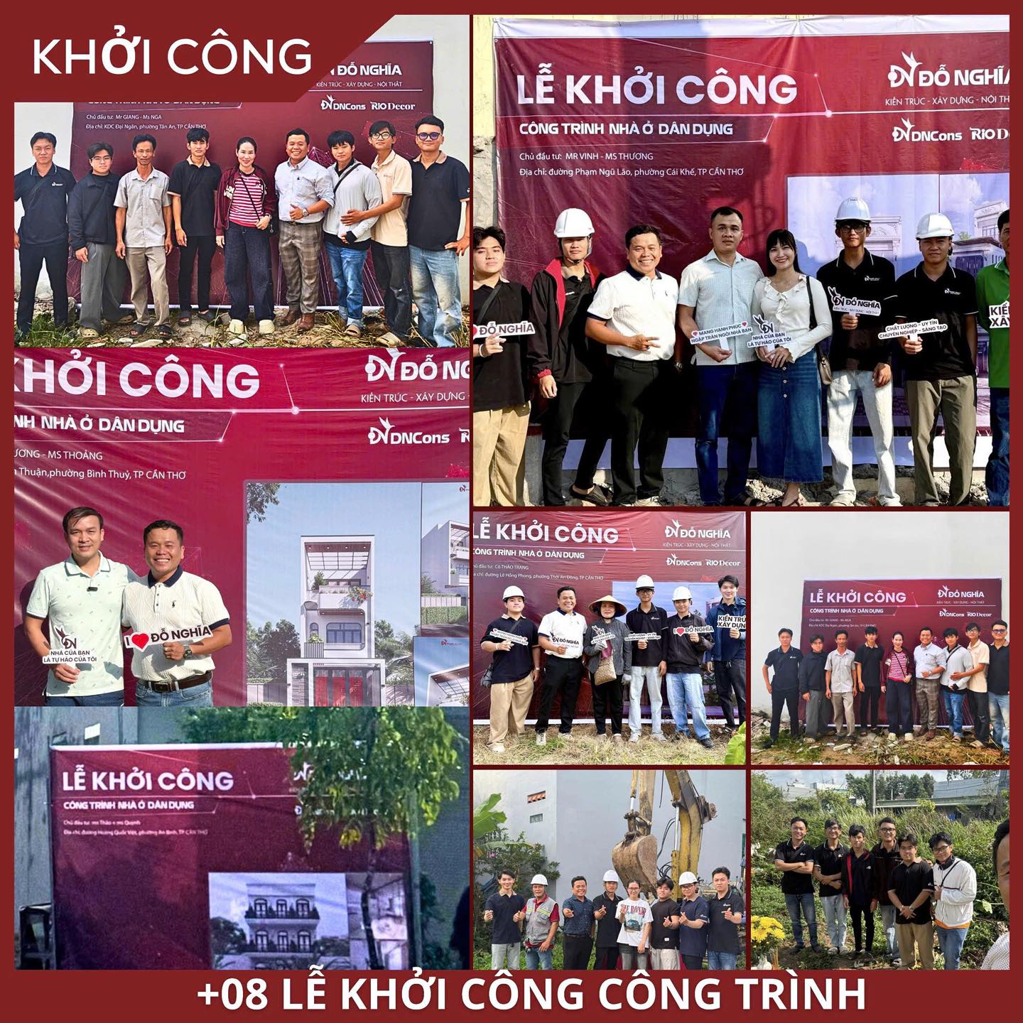 Cập nhật những dự án thiết kế và thi công nổi bật nhất quý 1 năm 2026 từ Xây dựng Đỗ Nghĩa 5 dự án xây dựng đỗ nghĩa