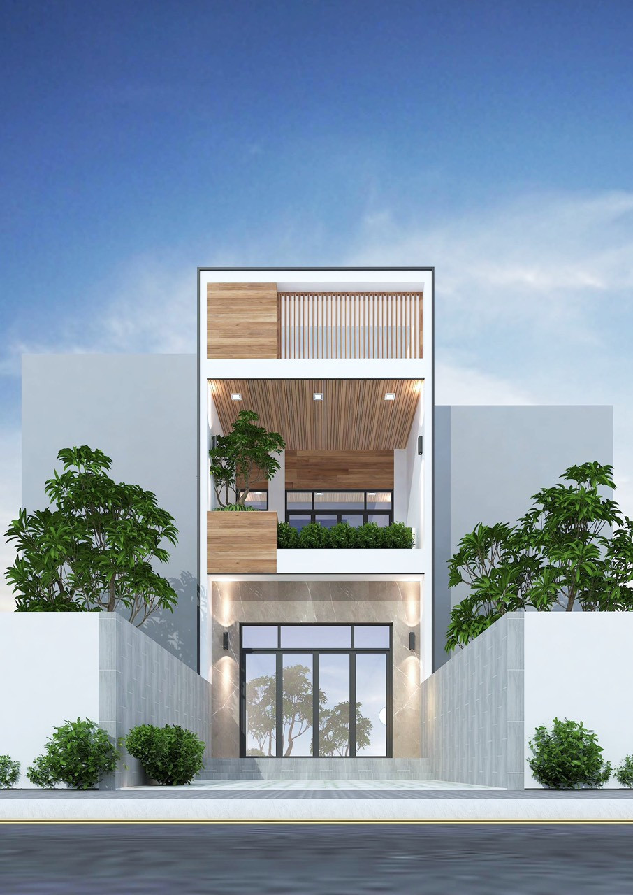 NHÀ PHỐ 3 TẦNG PHONG CÁCH HIỆN ĐẠI