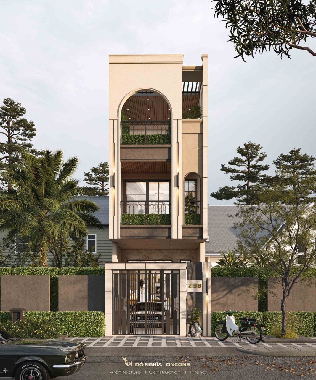 THIẾT KẾ NHÀ 3 TẦNG