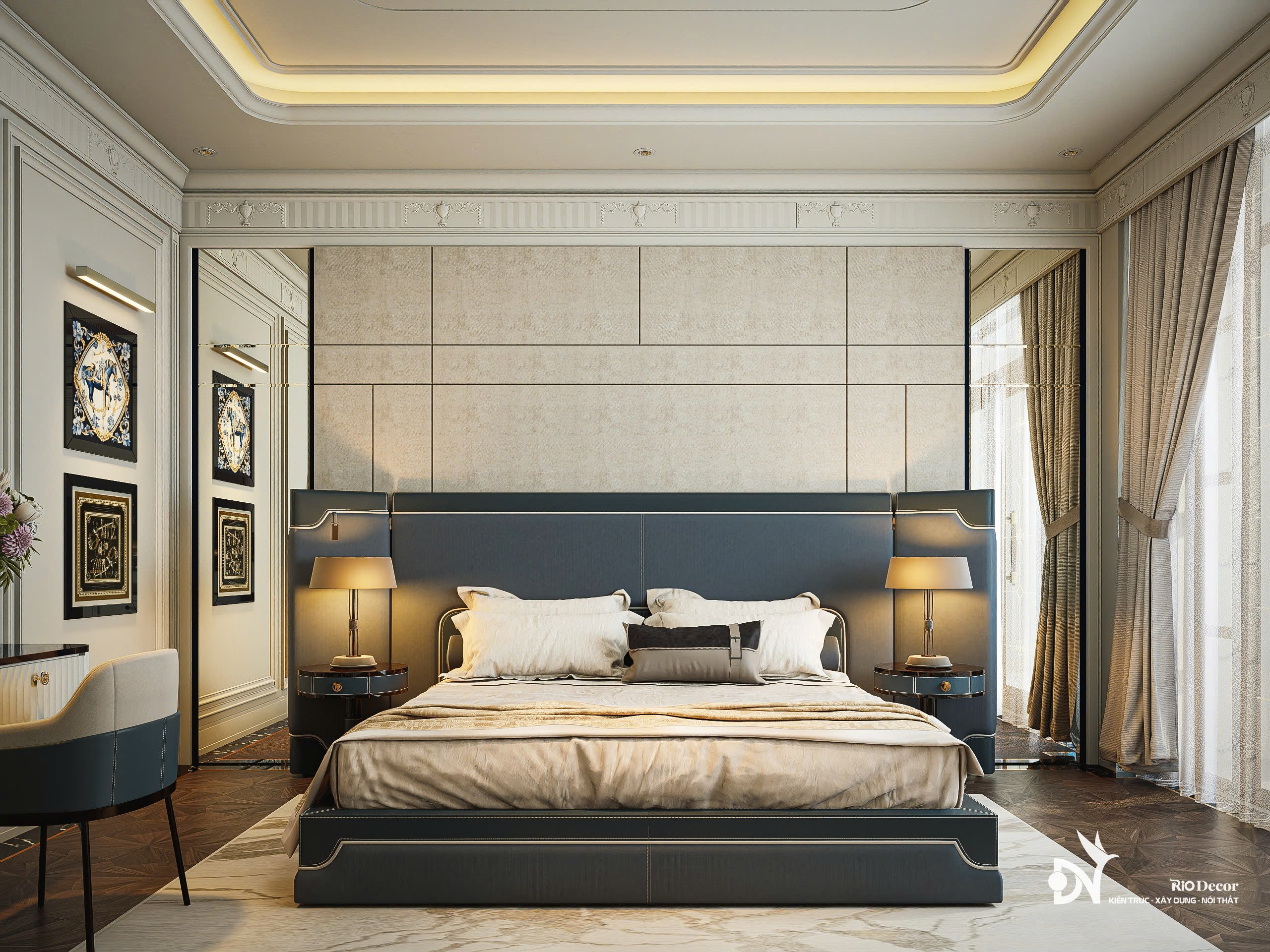THIẾT KẾ PHÒNG NGỦ MASTER