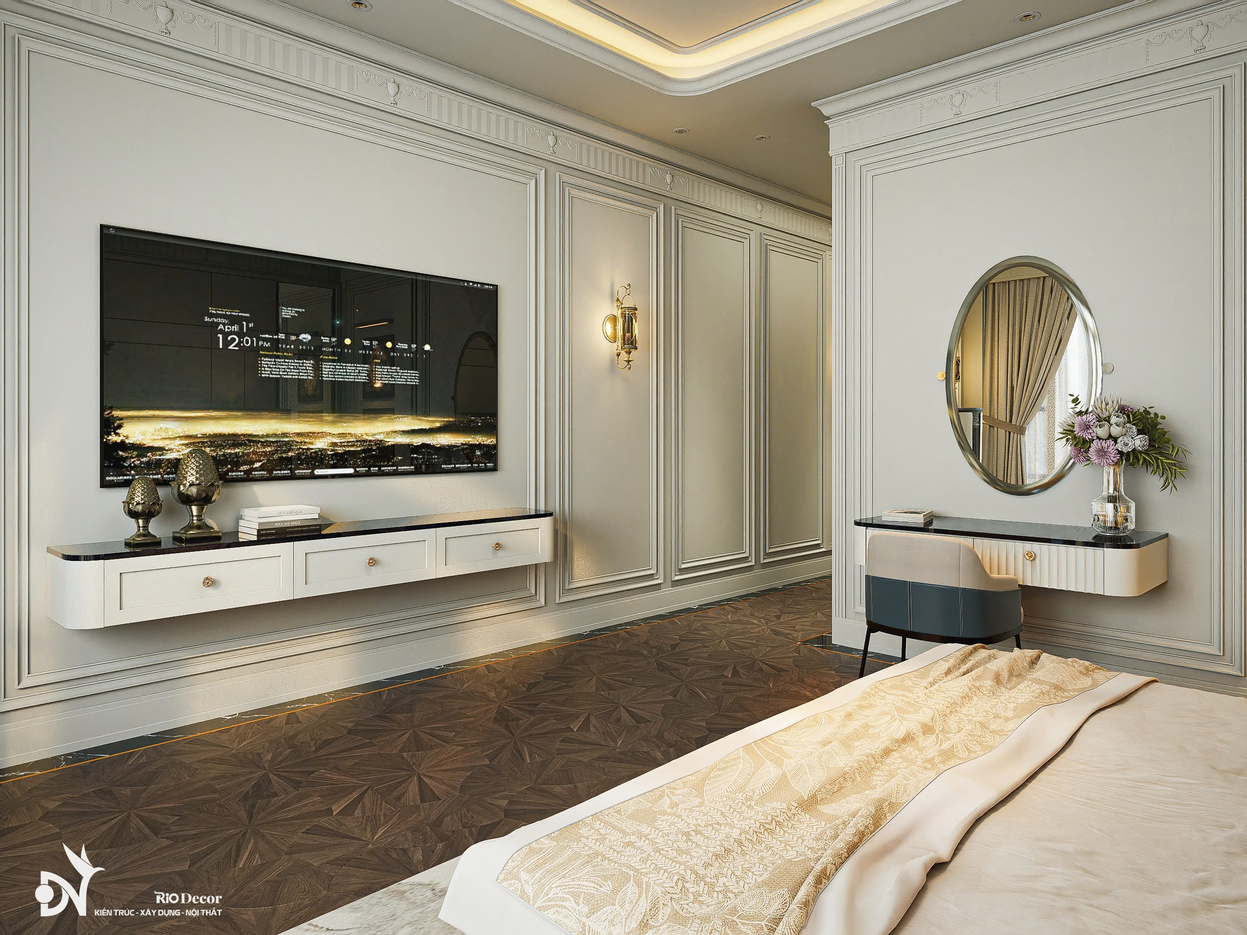 THIẾT KẾ PHÒNG NGỦ MASTER