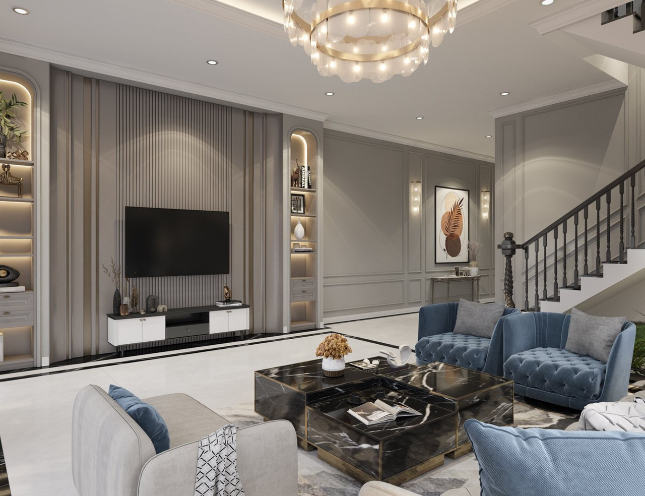 Công trường xây dựng đang hoạt động